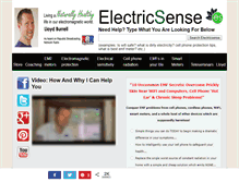 Tablet Screenshot of electricsense.com